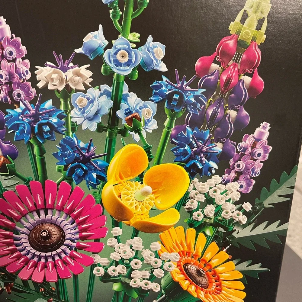 LEGO Icon Botanical Collection Wildflower Bouquet 10313 939Pieces 18+ NIB Sealed